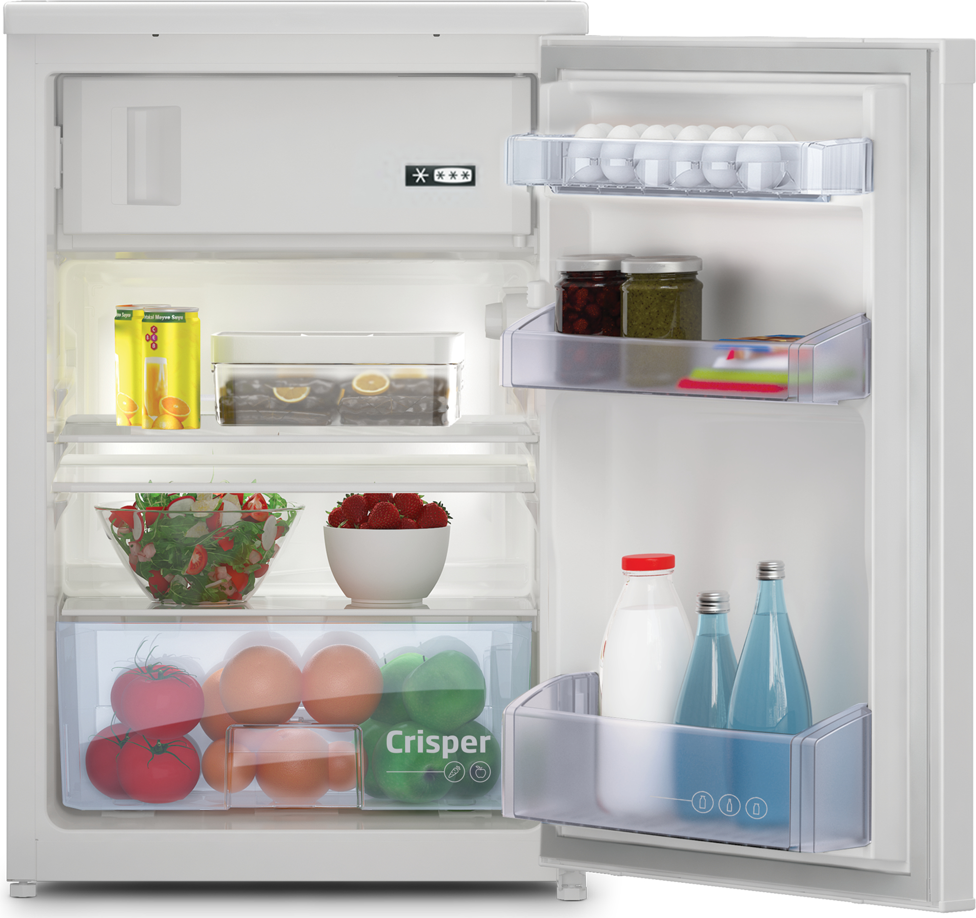 Beko TSE1234FSN combi-fridge Freestanding – image 3