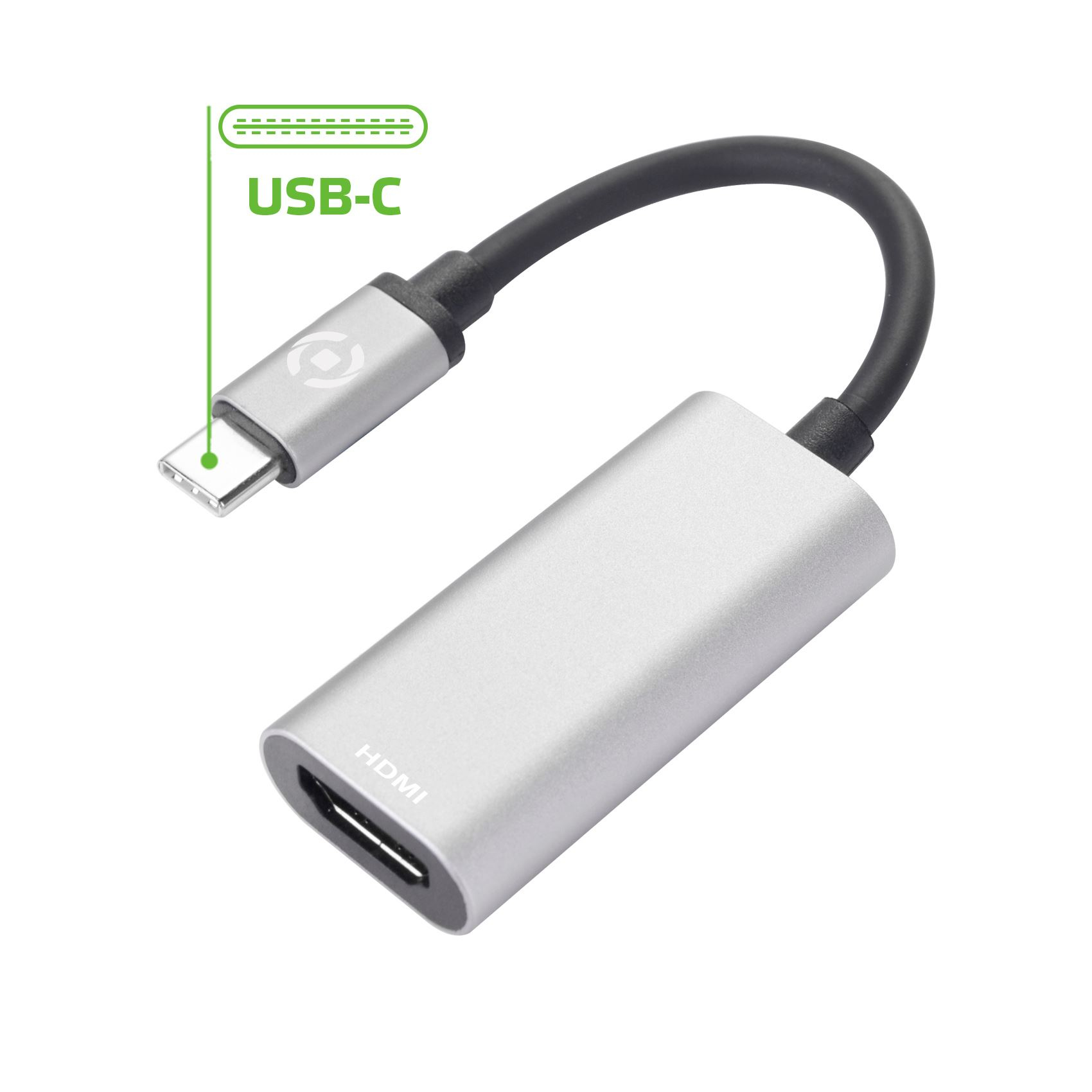 Celly PROUSBCHDMIDS USB graphics adapter Silver
