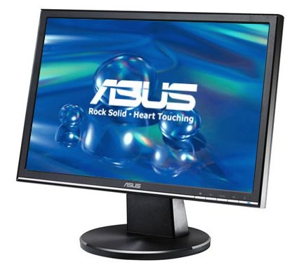 ASUS VW195D flat panel display