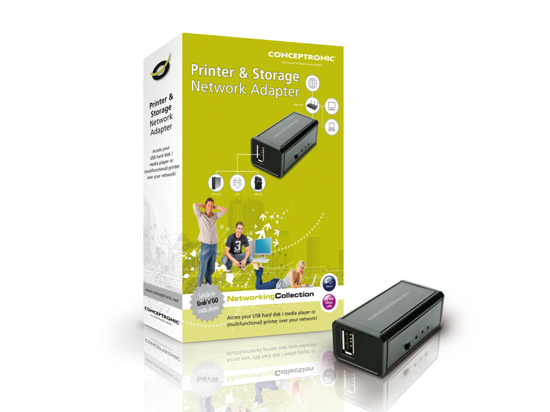 Conceptronic Printer and Storage Network Adapter – image 3