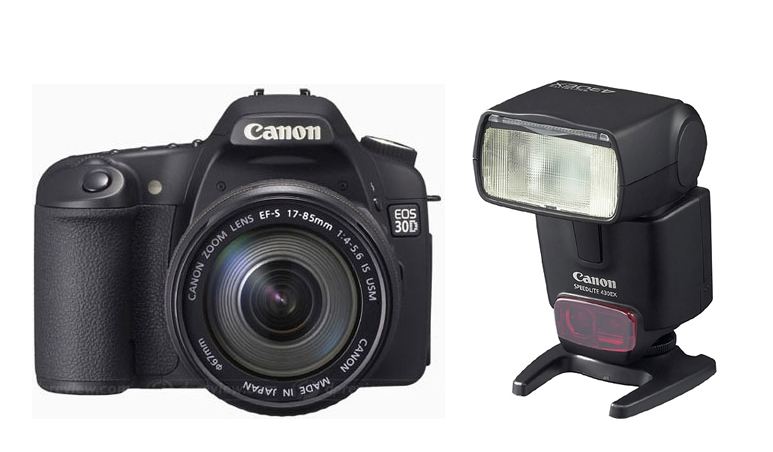 Canon EOS 30D + EF-S 17-85mm + 430EX