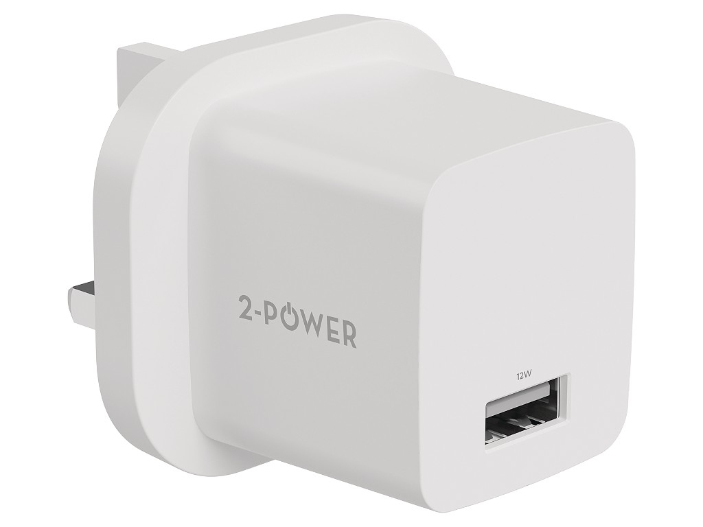 2-Power 2PWC12W01-UK mobile device charger White – image 1