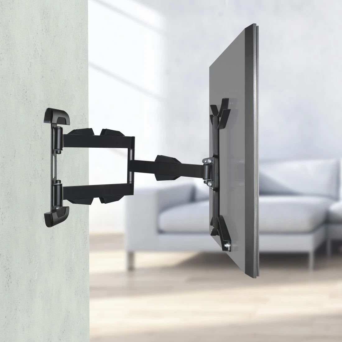 Hama TV Wall Bracket, Swivel, Extendable, Long Arm – image 3
