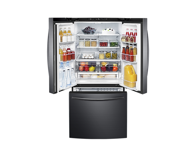 Samsung RF221NCTASG/EM side-by-side refrigerator Freestanding – image 3