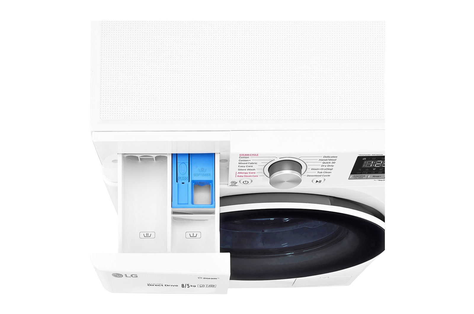 LG F4DV508S0W washer dryer Freestanding Front-load White – image 7