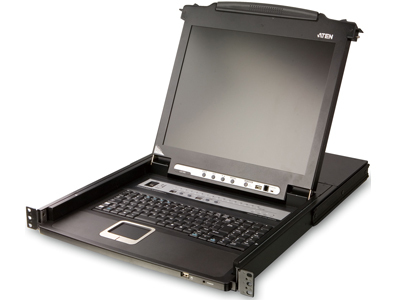 ATEN CL5716F KVM switch Rack mounting Black