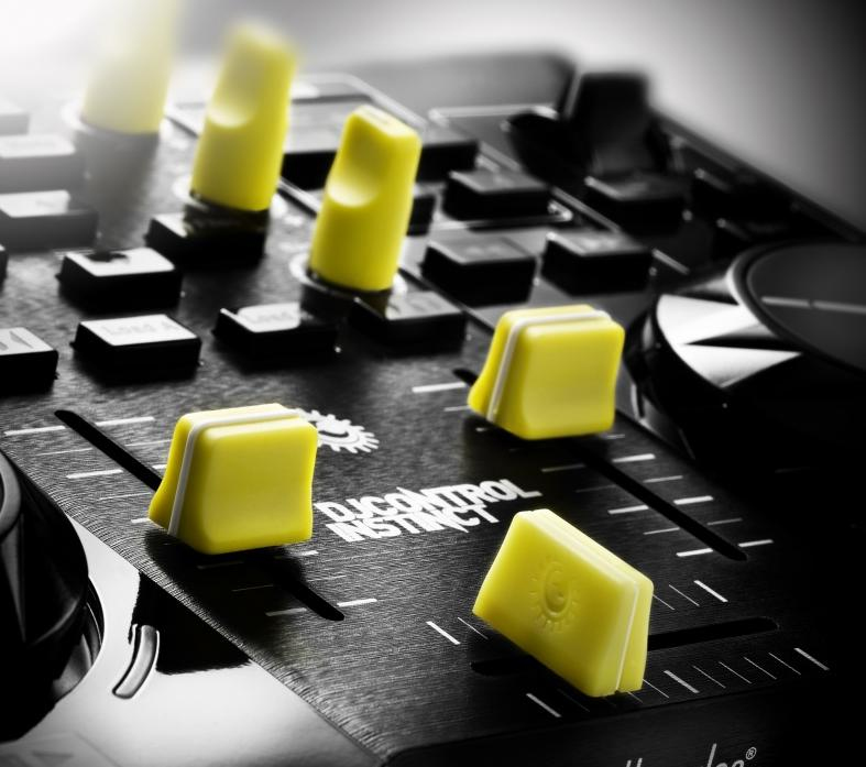 Hercules 4780740 audio mixer 4 channels Black, Yellow – image 5