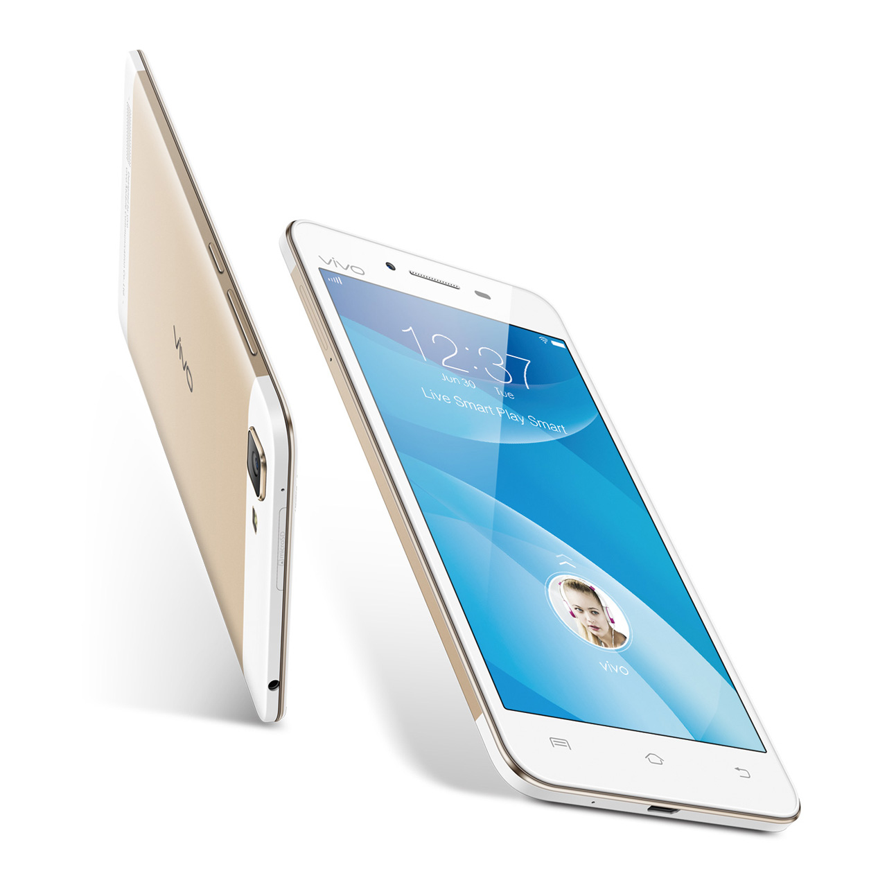 vivo Y35 12.7 cm (5") Android 5.0 4G Micro-USB 2 GB 16 GB 2300 mAh Gold, White – image 3