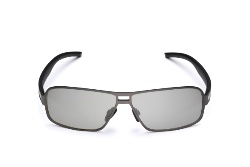 LG AG-F350 stereoscopic 3D glasses Black