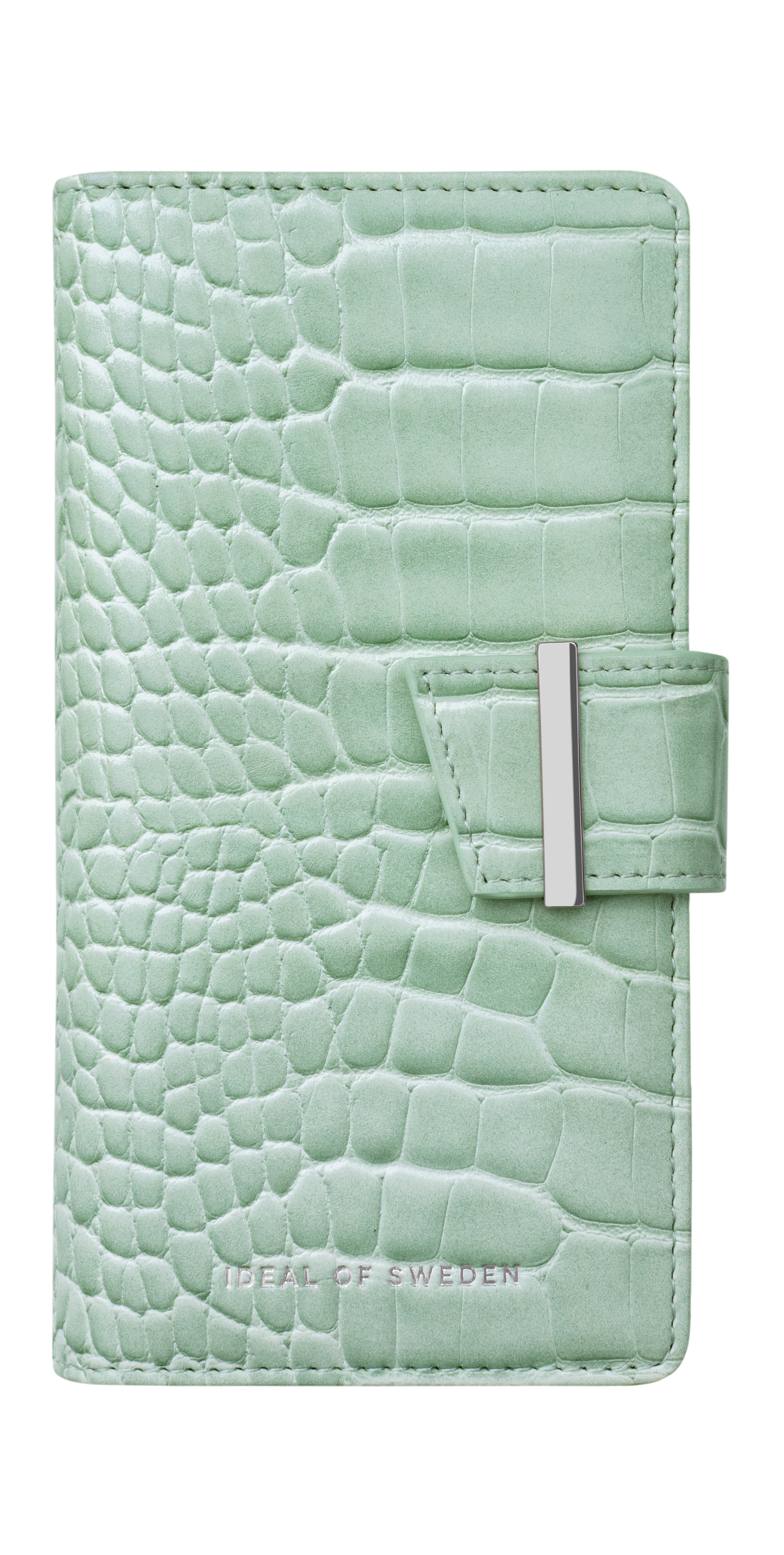 iDeal of Sweden Cora Phone Wallet Galaxy S20 Mint Croco – image 6