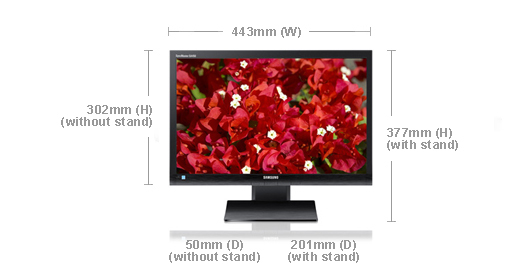 Samsung LS19A450BWG TV – image 5
