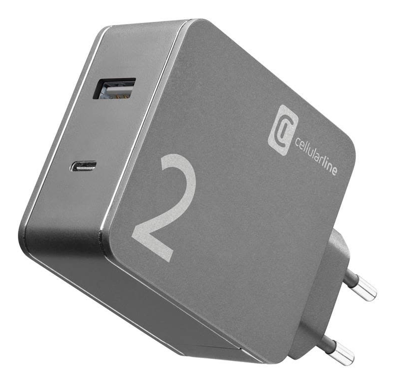 Cellularline Duo Charger - MacBook and iPhone