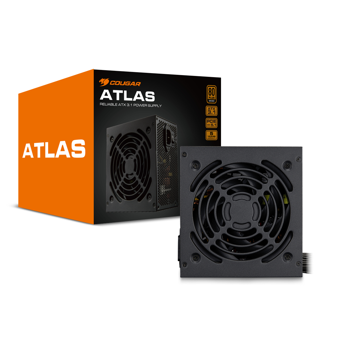COUGAR Netzteil ATLAS 650W ATX3.1/ 80 Plus Bronze