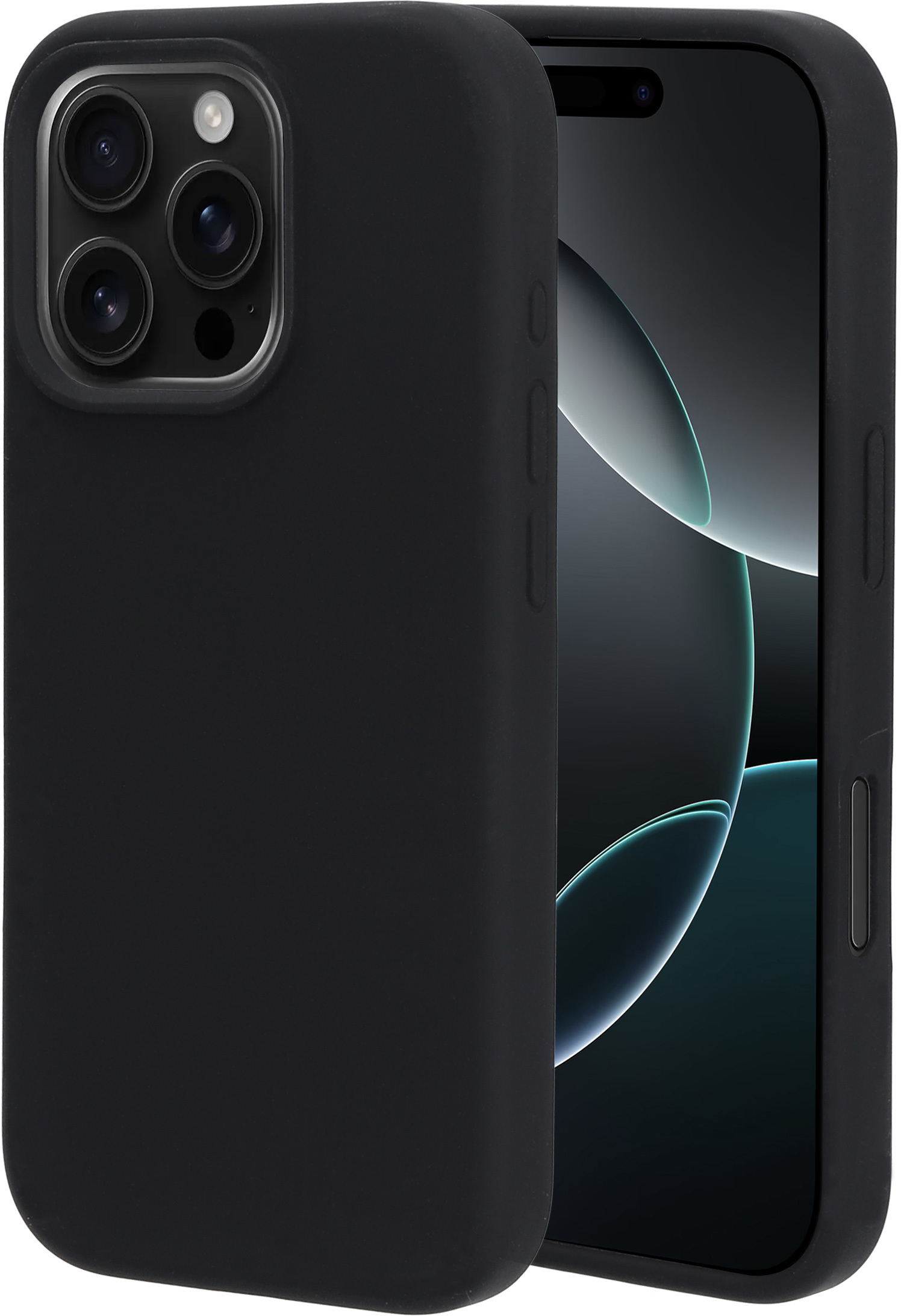 Mobiparts Silicone Cover Apple iPhone 16 Pro Black
