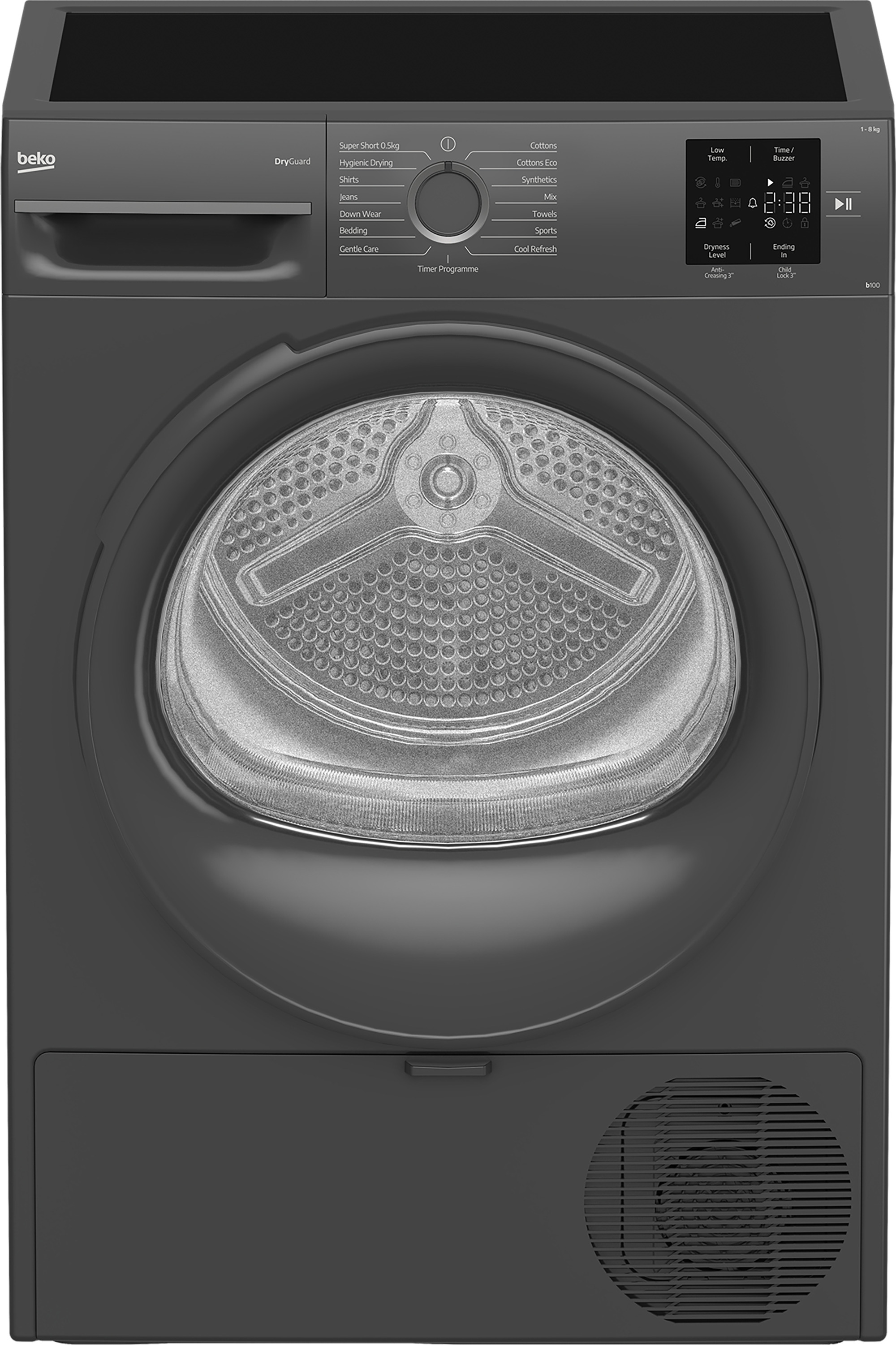 Beko BM3T3822NNA 8kg Tumble Dryer with Heat Pump Technology – image 1