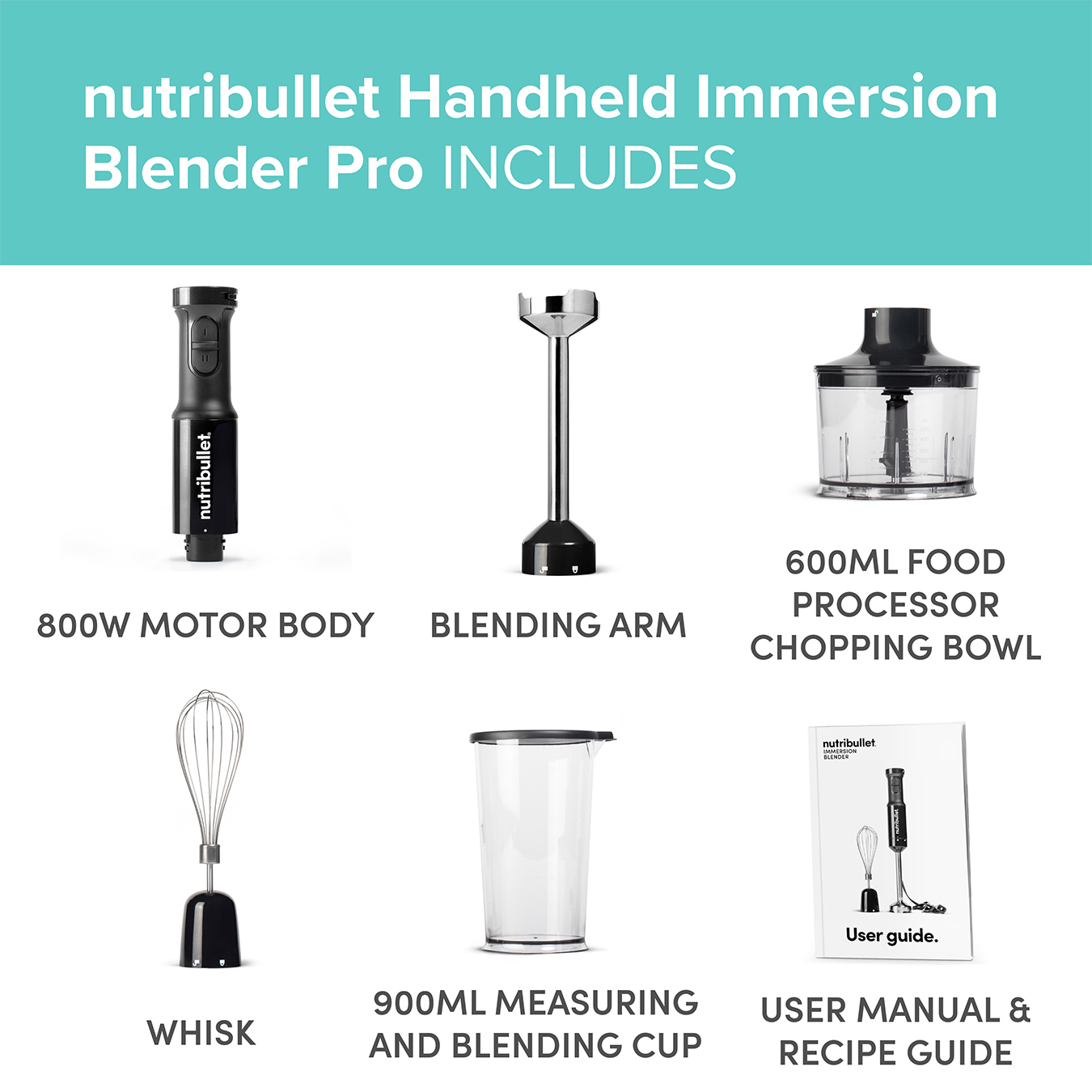 NutriBullet Immersion Blender Pro 01711 – image 4