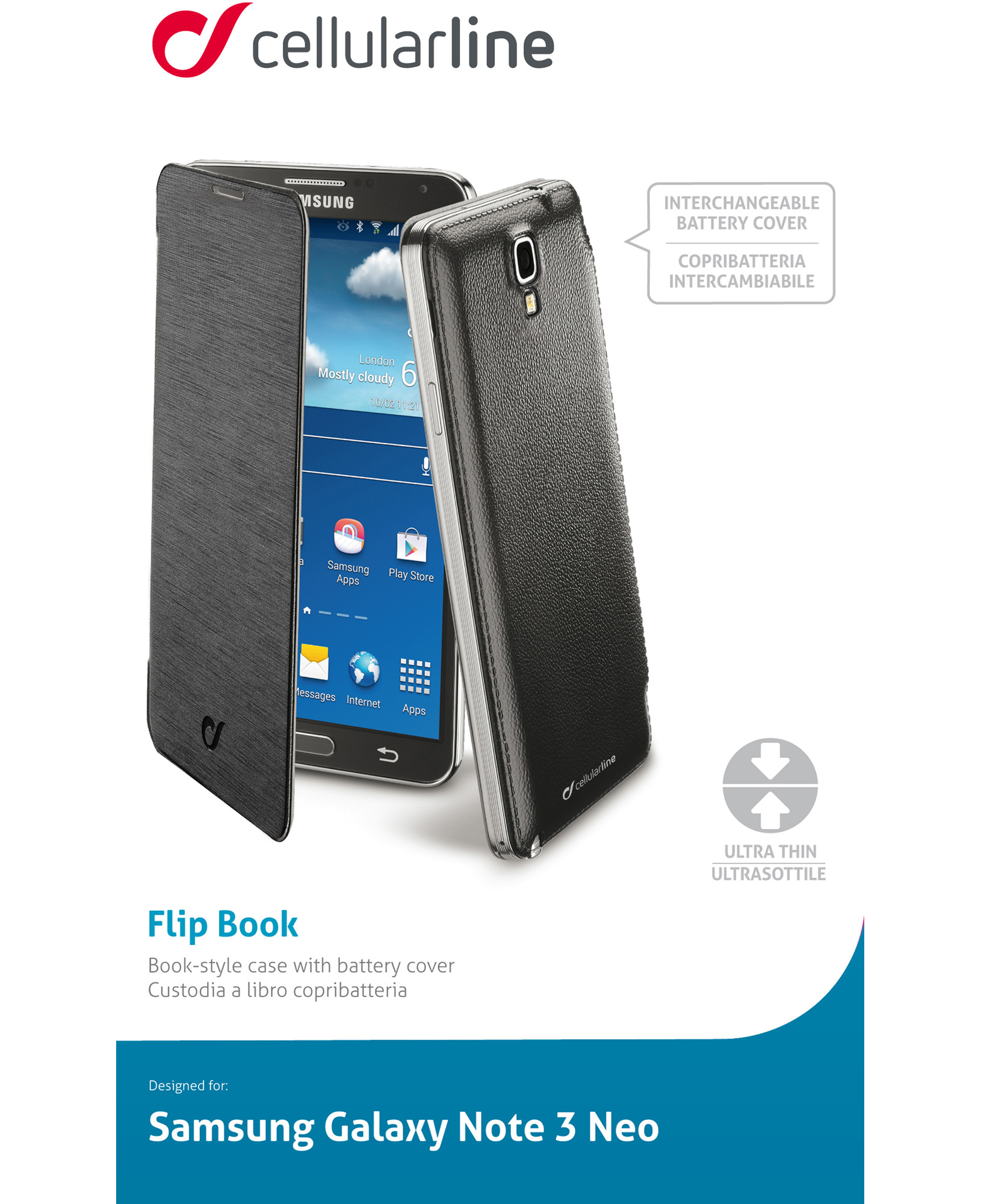 Cellularline Flip Book - Galaxy Note 3 Neo – image 3