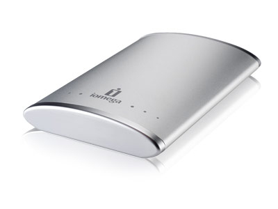 Iomega 160GB eGo Hi-Speed USB 2.0 - Silver Portable Hard Drive
