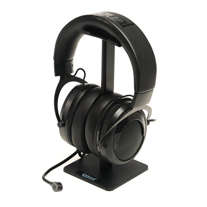 iggual IGG317136+IGG318058 headphones/headset Wired Head-band Gaming Black – image 2