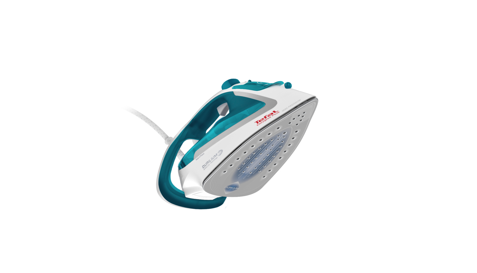 Tefal EasyGliss Plus FV5718 iron Dry & Steam iron Durilium soleplate – image 2