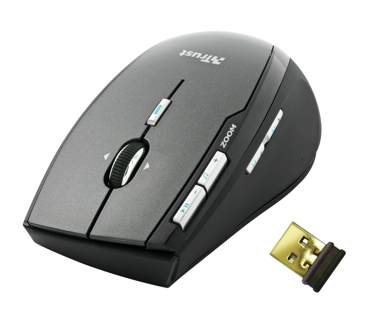 Trust MI-7700R mouse RF Wireless Laser 1600 DPI