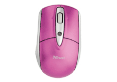 Trust Retractable Laser Mini Mouse for Mac - Pink – image 5