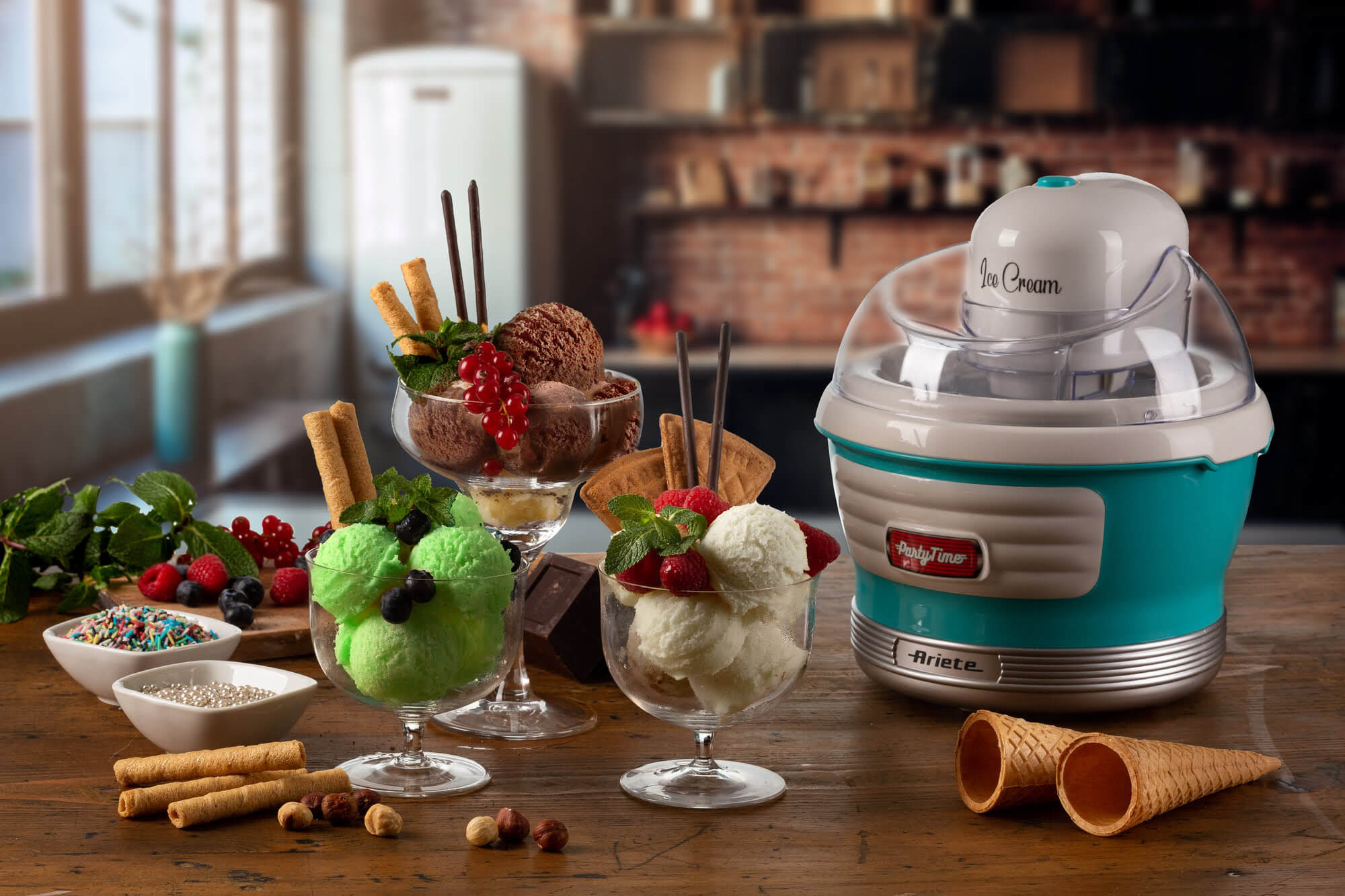 Ariete 643 Ice Cream Maker Party Time, Ice cream making machine – image 5