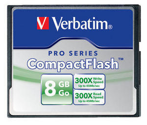 Verbatim CompactFlash PRO Series 8GB