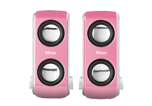 Trust Portable Notebook Speakers - Pink – image 3