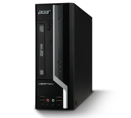 Acer Veriton X 2610G-MO30W Intel® Core™ i3 i3-2100 4 GB DDR3-SDRAM 500 GB Windows 7 Professional SFF PC Black – image 5