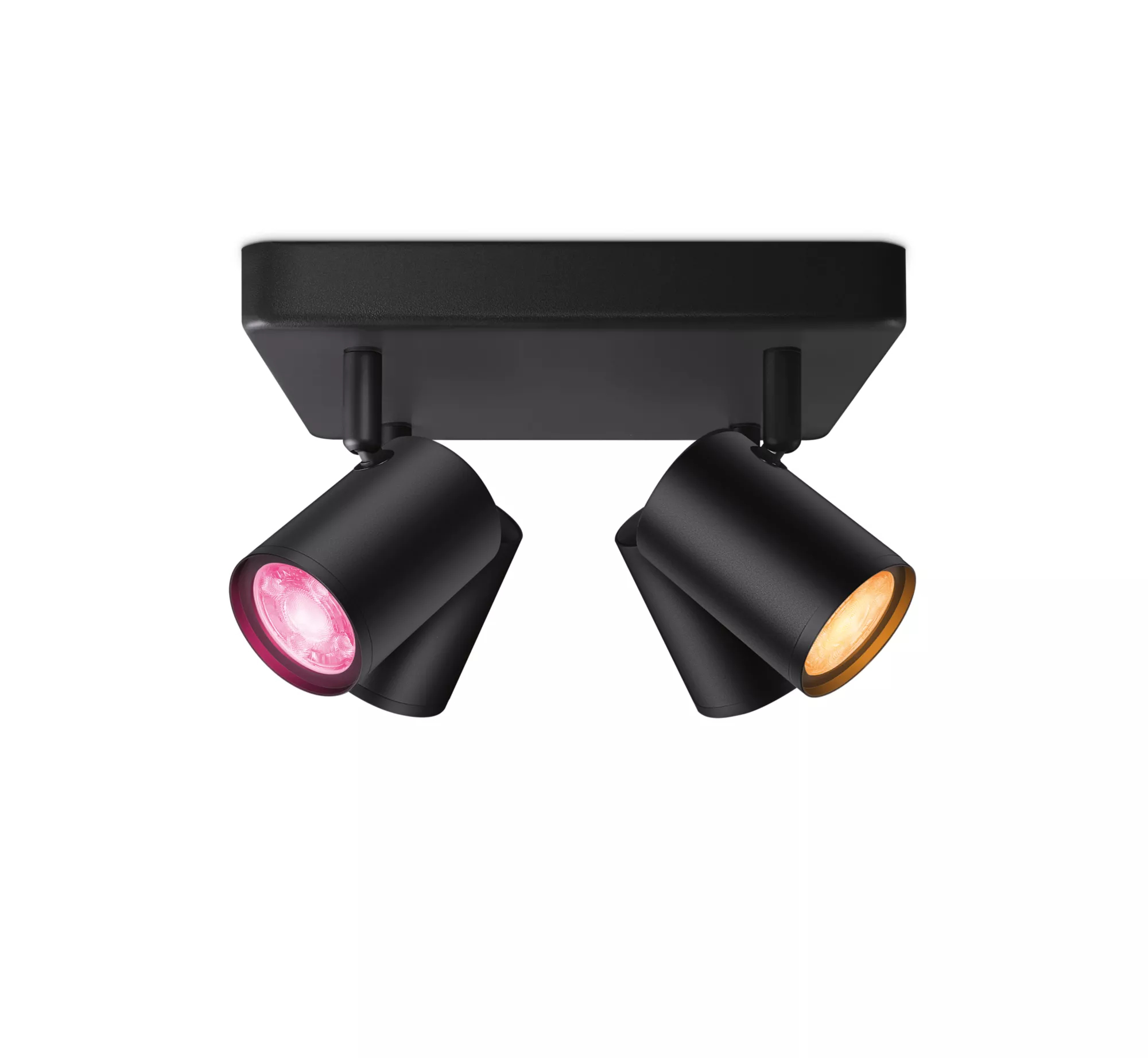 WiZ IMAGEO 4x adjustable spotlight Square Plate