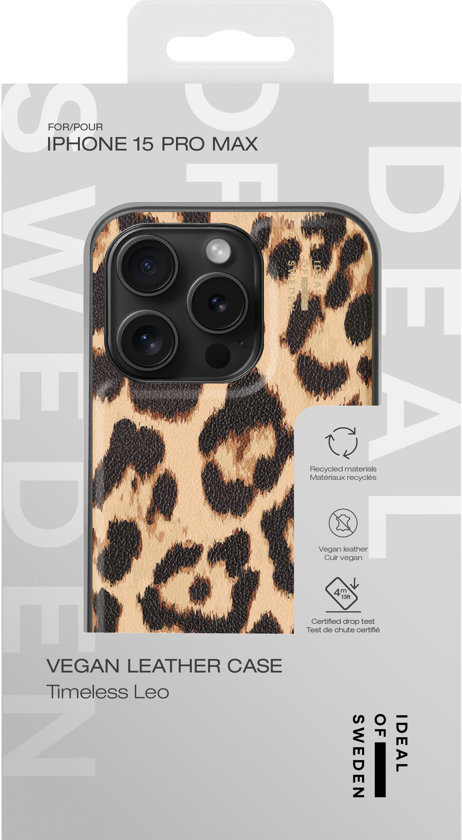iDeal of Sweden Vegan Leather Case iPhone 15 Pro Max Timeless Leo – image 4