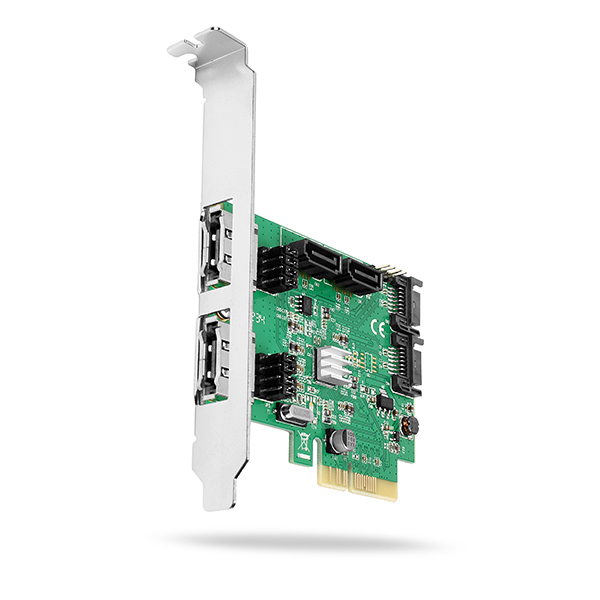 Axagon PCES-SH4 interface cards/adapter Internal SATA