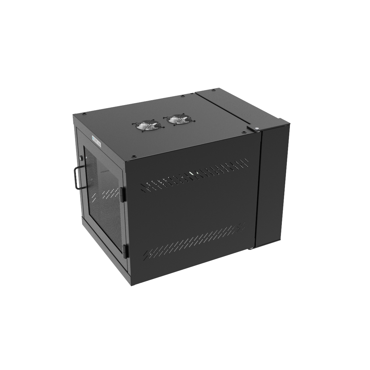 Vertiv GL24WDM-B-AF rack cabinet 11U Wall mounted rack Black – image 2