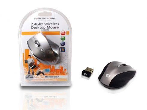 Conceptronic Optical Wireless 5-Button Desktop – image 5
