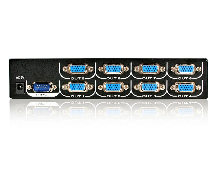 StarTech.com 8 Port High Resolution VGA Video Splitter - 300 MHz - VideoView Pro 8 Port High Resolution 300 MHz Video Splitter - Video splitter - 8 ports – image 2