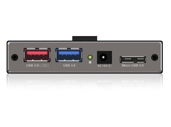 ICY BOX IB-AC617 USB 3.2 Gen 1 (3.1 Gen 1) Type-A 5000 Mbit/s Black – image 9