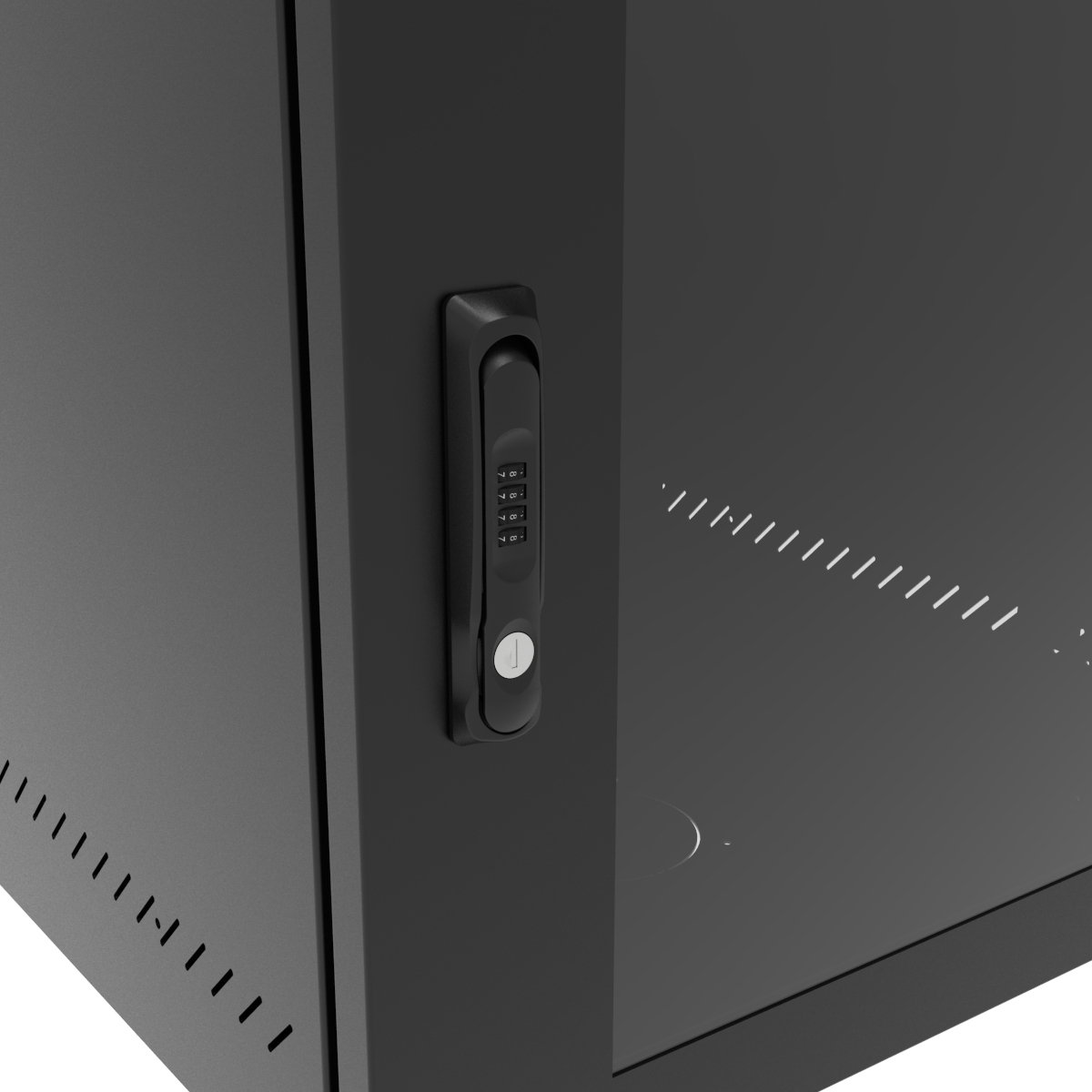 Vertiv VR Rack GL24WMCMP-B-SC-AF-CM rack cabinet 12U Wall mounted rack Black – image 2