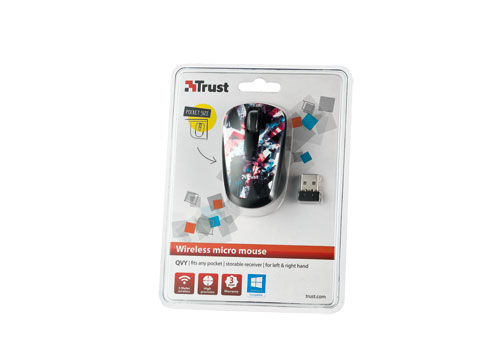 Trust 18723 mouse Office Ambidextrous RF Wireless Optical – image 3