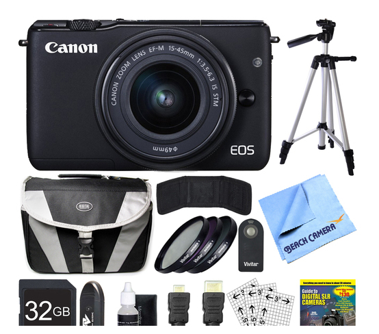 Canon M10 + EF-M 15-45mm f/3.5-6.3 IS STM + 32GB Bundle – image 6