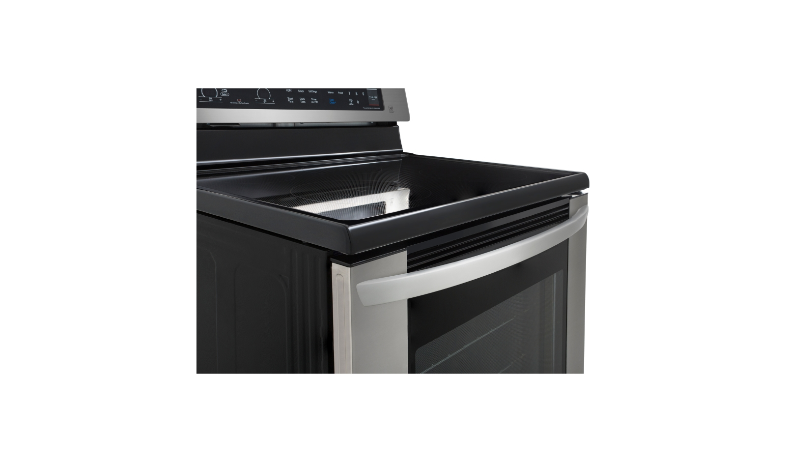 LG LRE3061ST cooker Freestanding cooker Electric Ceramic hob Stainless steel – image 5