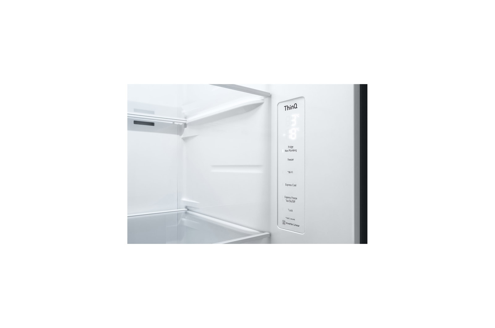 LG GSJV71MCTE side-by-side refrigerator Freestanding – image 6