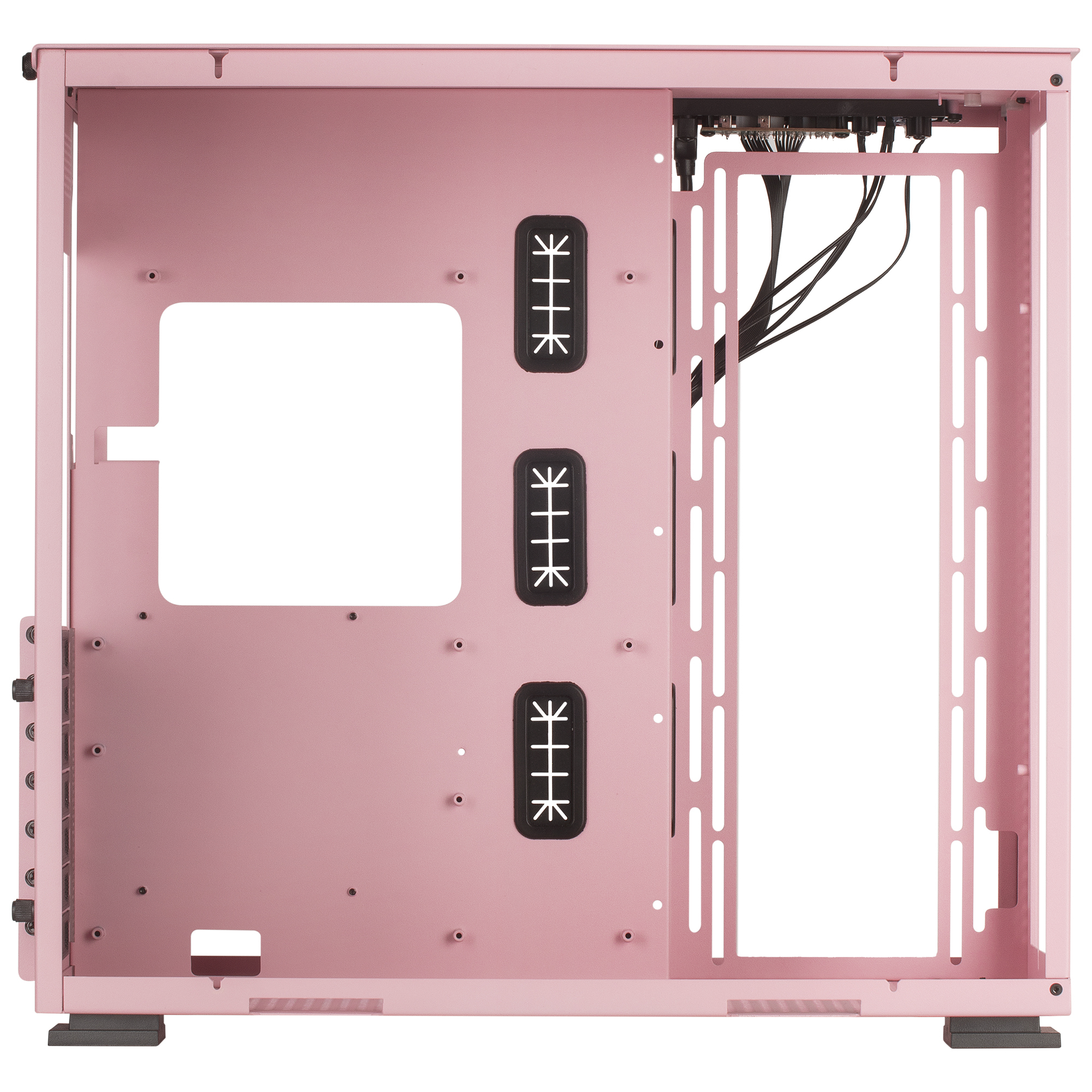 Mars Gaming MCV2 Pink XXL Premium ATX Gaming Case Dual Tempered Glass Windows Modular Dual-Camera Structure – image 6