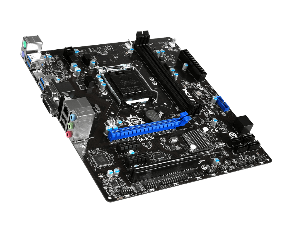 MSI H97M-E35 Intel® H97 LGA 1150 (Socket H3) micro ATX – image 2