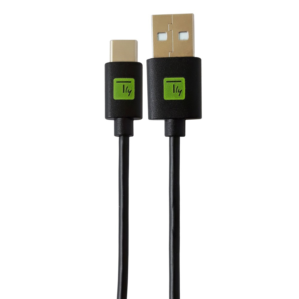 Techly ICOC MUSB20-CMAM10T cavo USB USB 2.0 1 m USB A USB C Nero