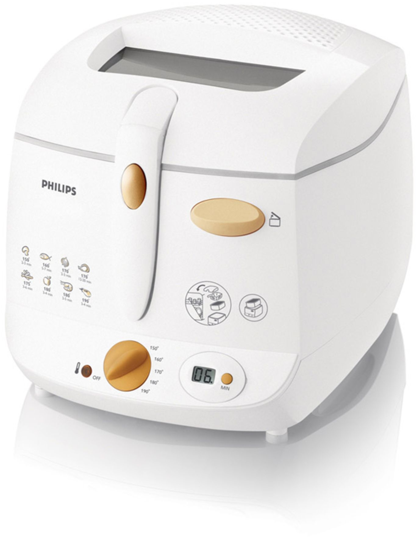 Philips HD6157/52 fryer Single
