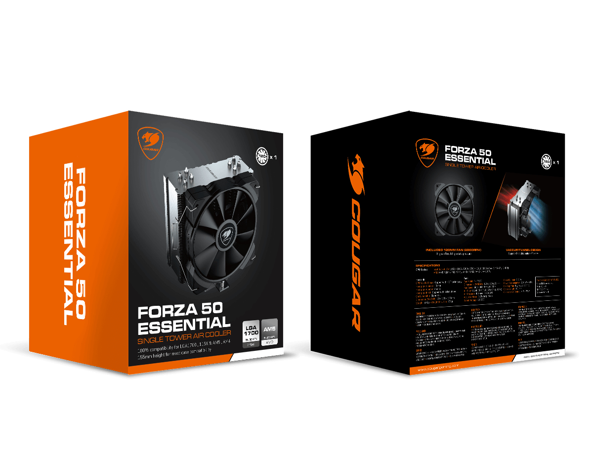 COUGAR CGR-FZAE50 Processor Heatsink/Radiator – image 6