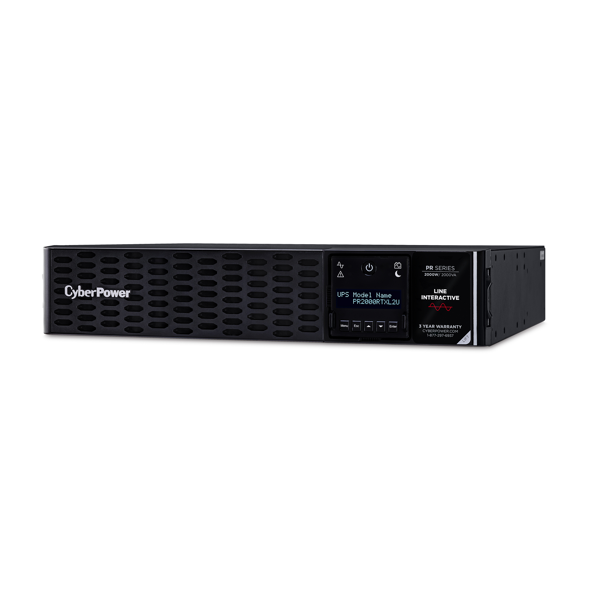 CyberPower PR2000RTXL2U uninterruptible power supply (UPS) Line-Interactive 2 kVA – image 4