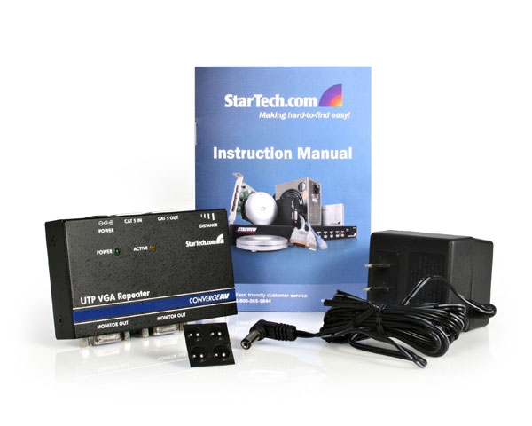 StarTech.com Converge A/V VGA Cat5 UTP Repeater/Extender – image 6