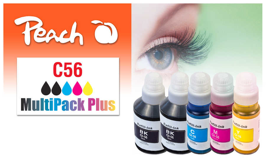 Peach 321698 ink cartridge 5 pc(s) Compatible Standard Yield Black, Cyan, Magenta, Yellow